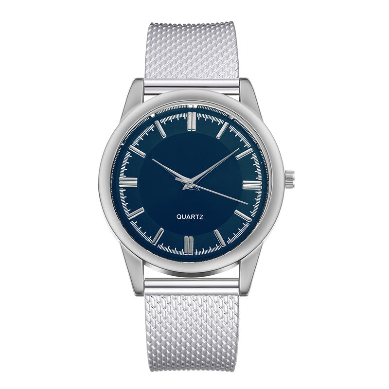 Mesh strap quartz watch