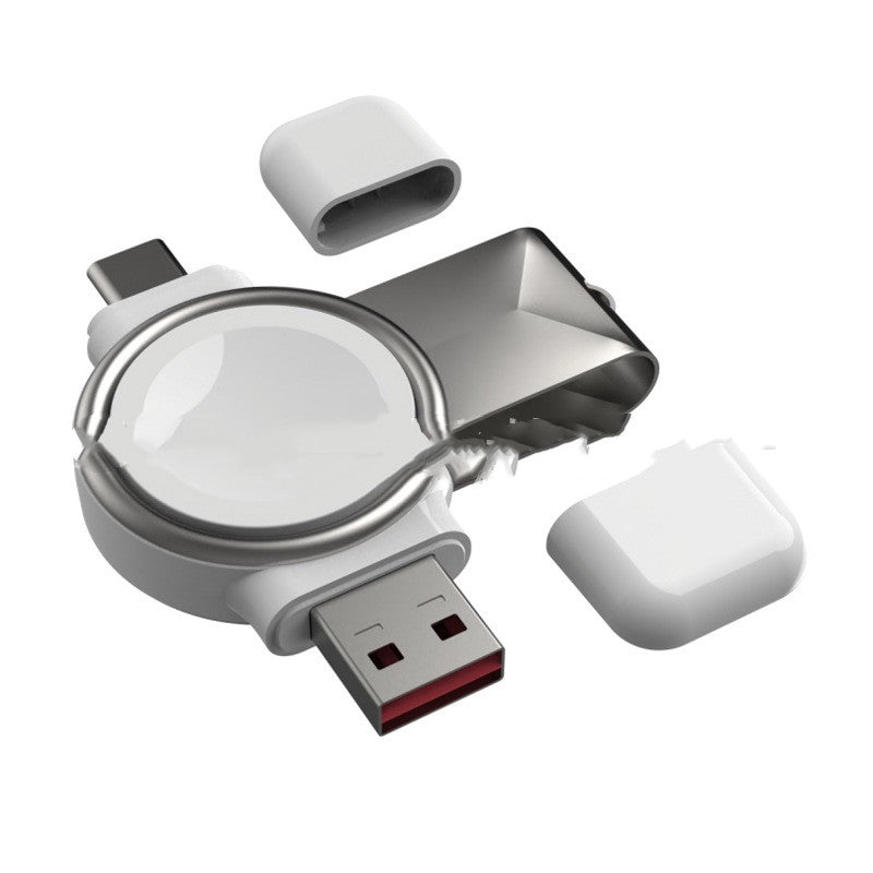 2 In 1 Magnetic Watch Wireless Charger Interface For Apple Watch