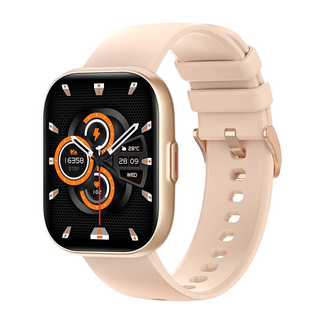 Heart Rate Meter Step Plastic Call Smart Watch