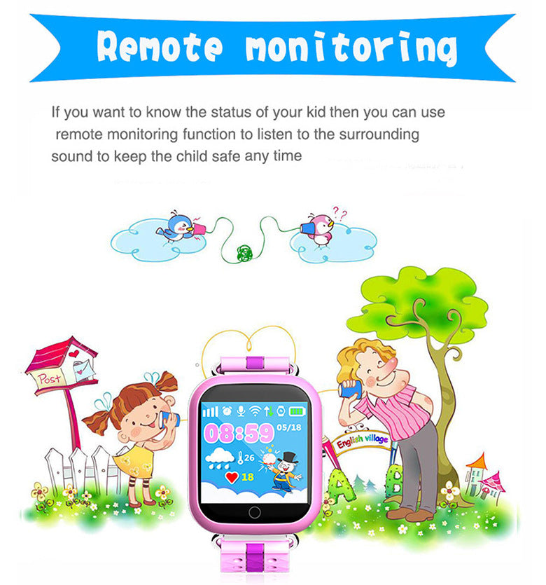 Hold Mi GPS Smart Watch Q750 Q100 Baby GPS Smart Watch