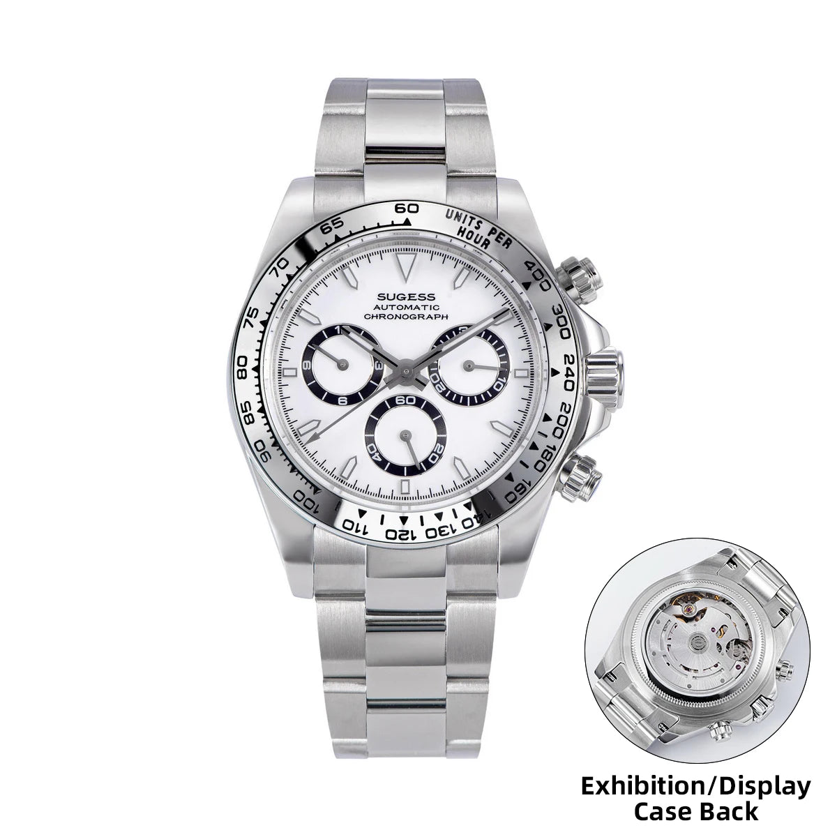 Diving Men Watch Panda Automatic Mechanical Chronograph