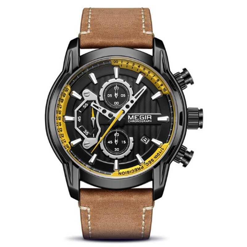 Multi-function Chronograph Sports Explosion Model Quartz Men's Watch