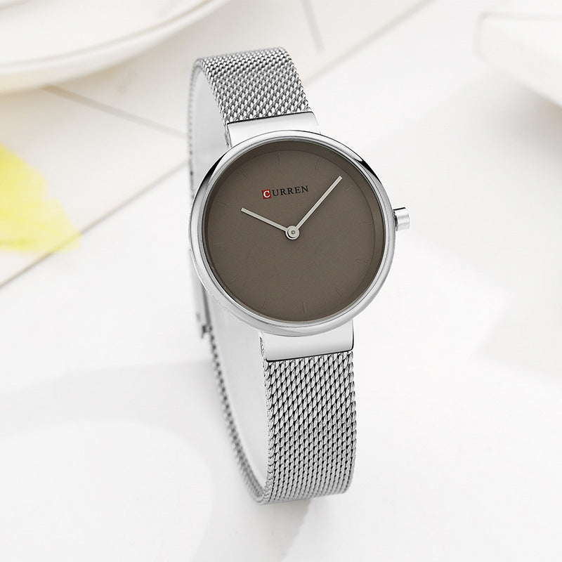 Fashion New Water Quartz Watch Women's Mesh Belt