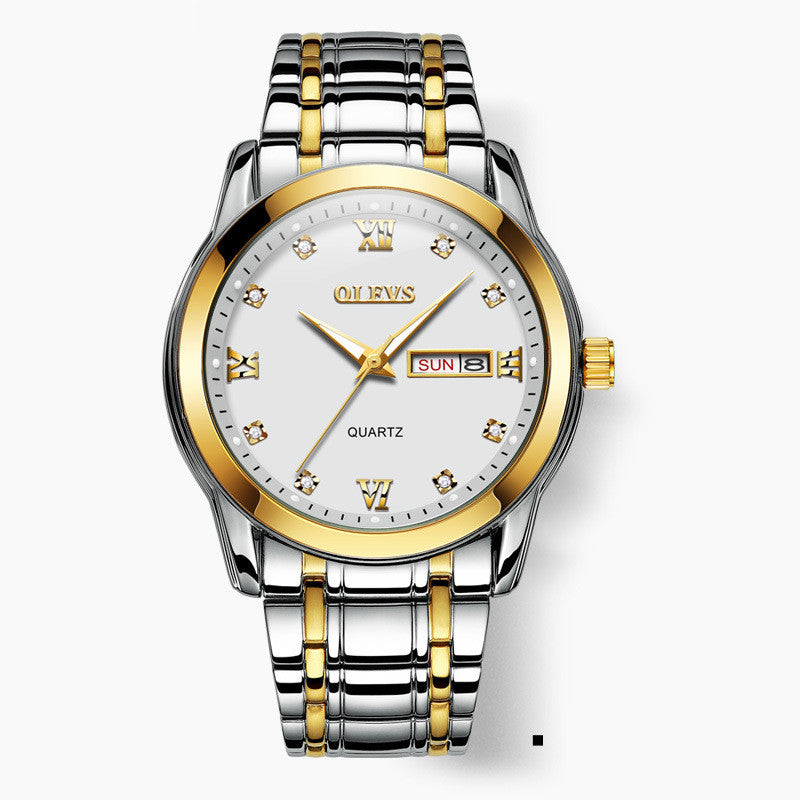 Watch Fashion Trendy Brand Quartz Watch Luminous