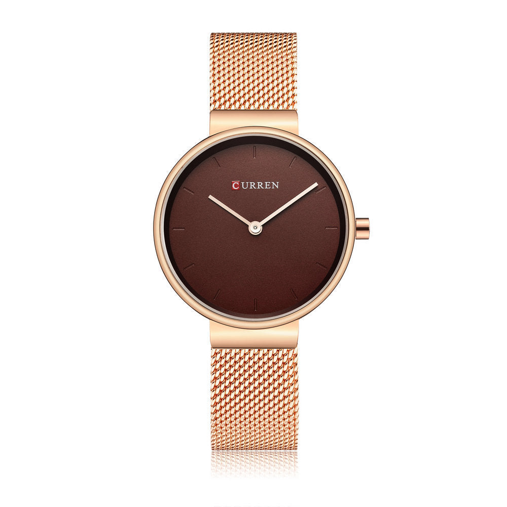 Fashion New Water Quartz Watch Women's Mesh Belt