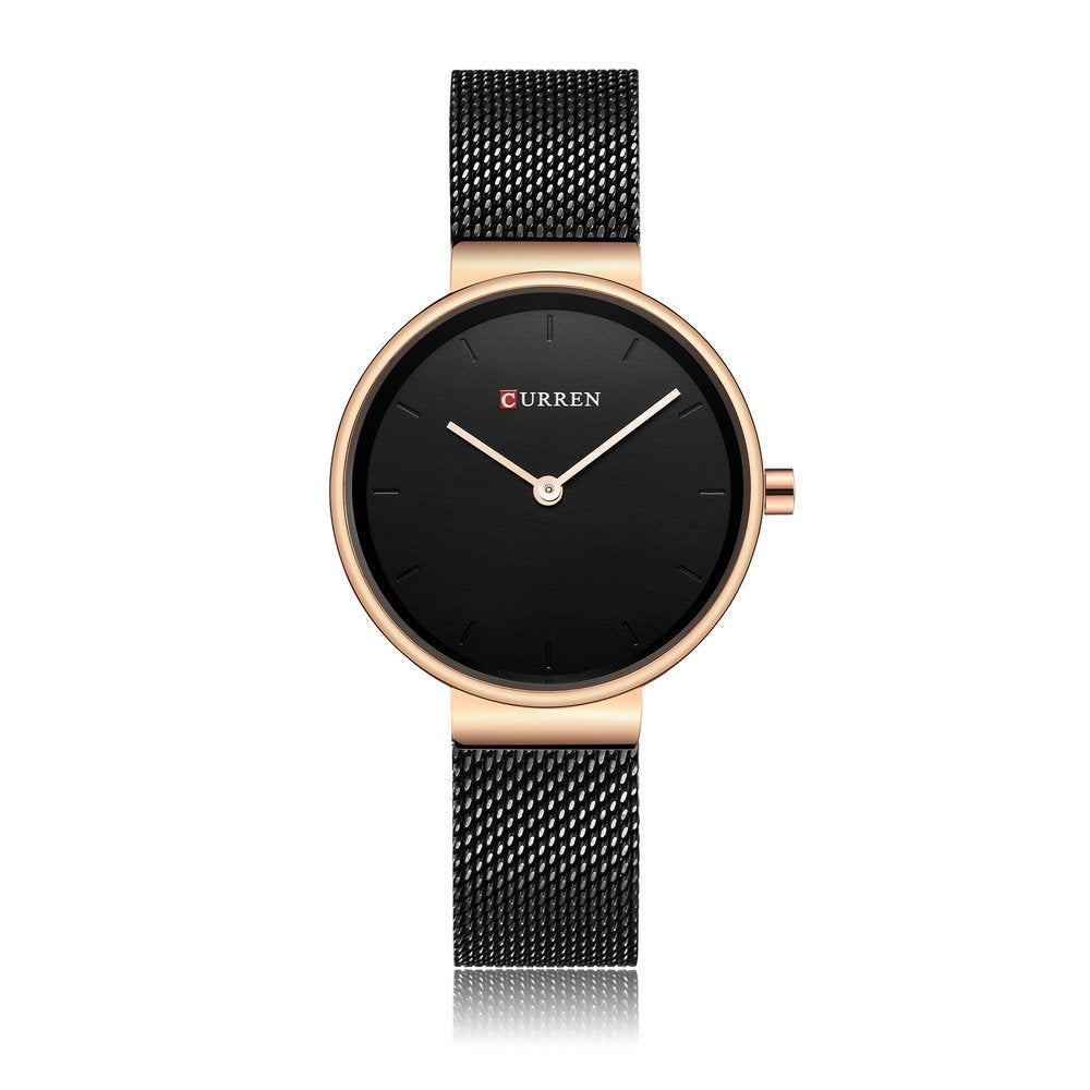 Fashion New Water Quartz Watch Women's Mesh Belt