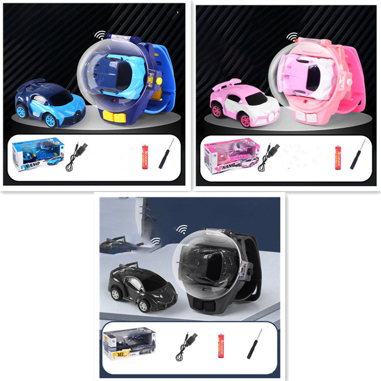Wireless Remote Control Watch Electric Mini Car