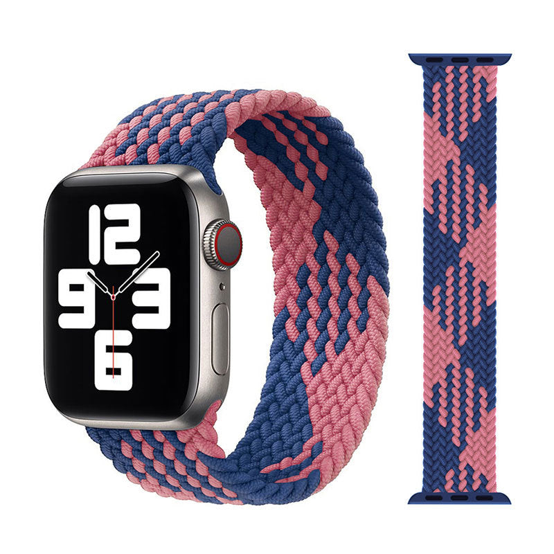 Fashion Trend New Watch Strap Elastic Single Loop Braided