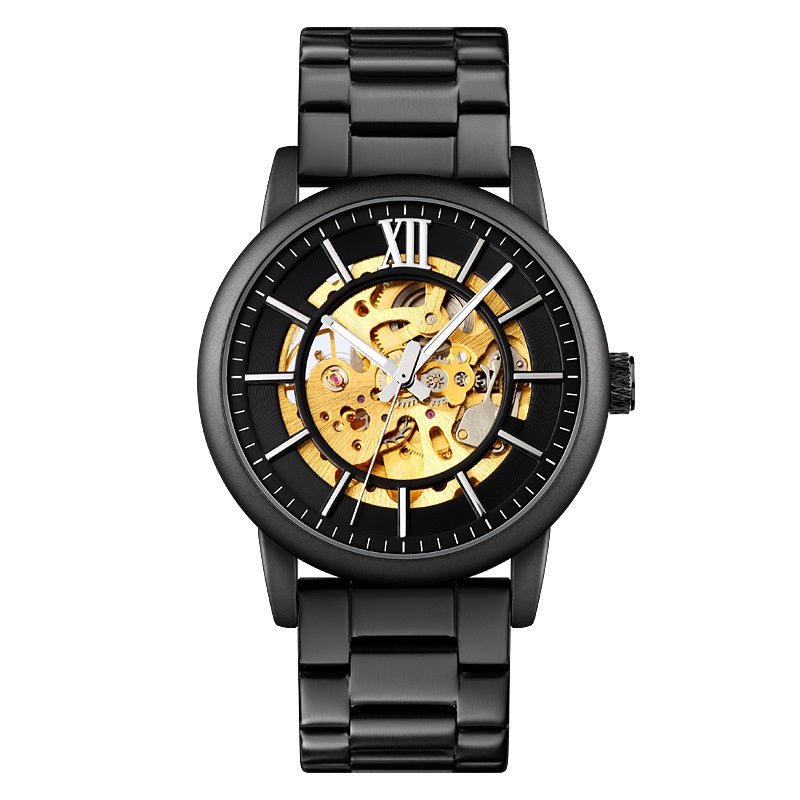 Through The Bottom Scale Men's Automatic Mechanical Watch