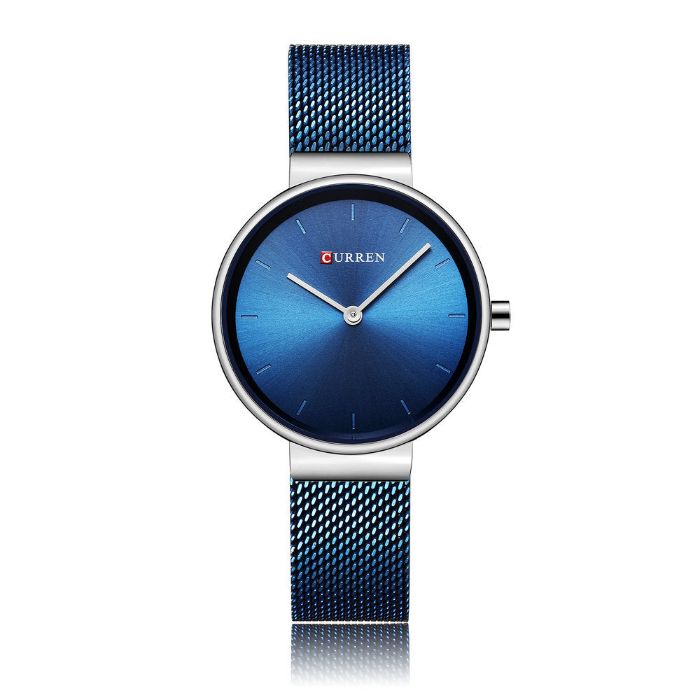 Fashion New Water Quartz Watch Women's Mesh Belt