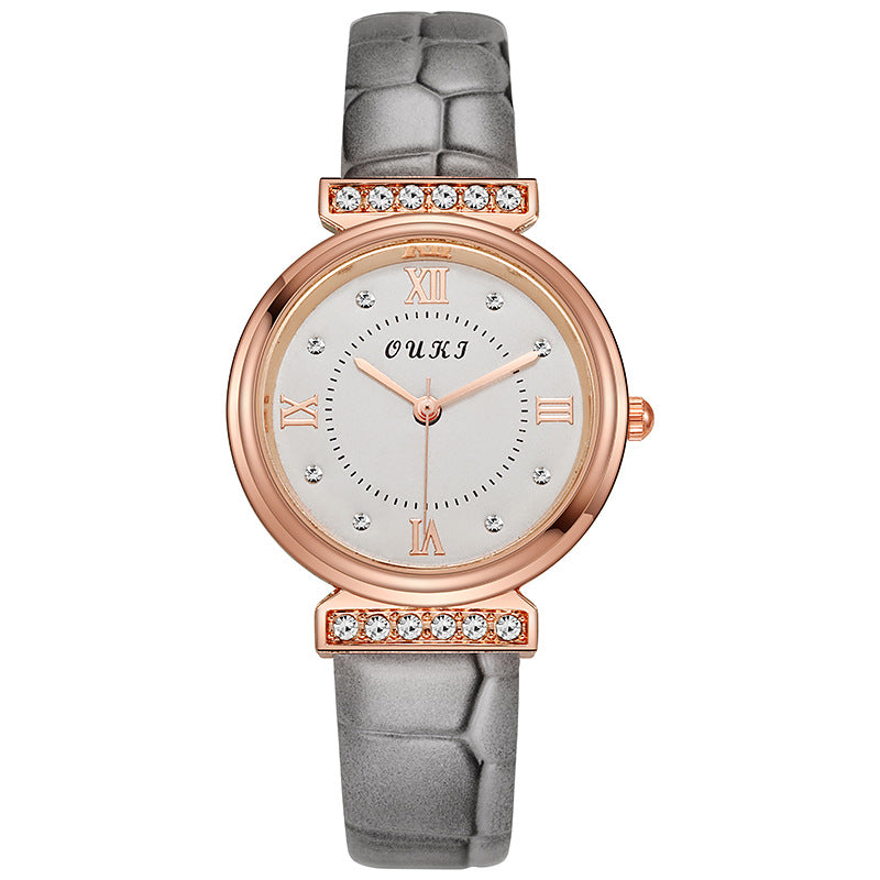 Crown Watch Headband Drill Belt Women's Fashion Quartz Watch
