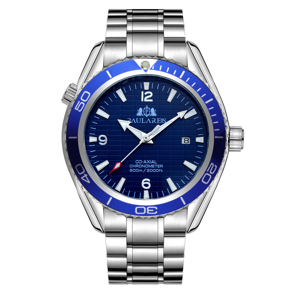 Fully Automatic Mechanical Luminous Waterproof Men's Watch