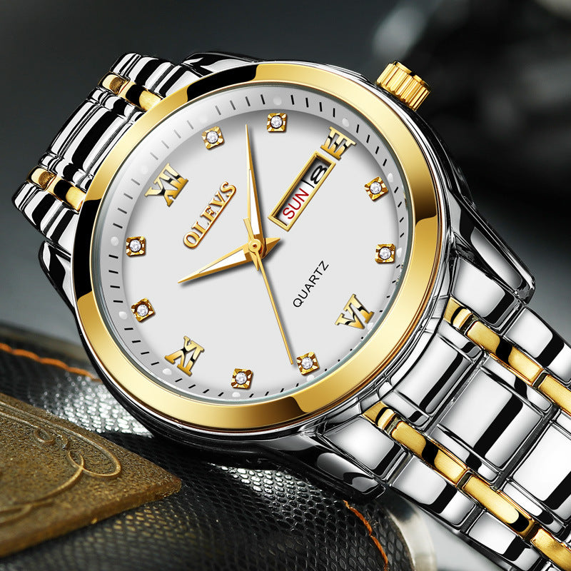 Watch Fashion Trendy Brand Quartz Watch Luminous