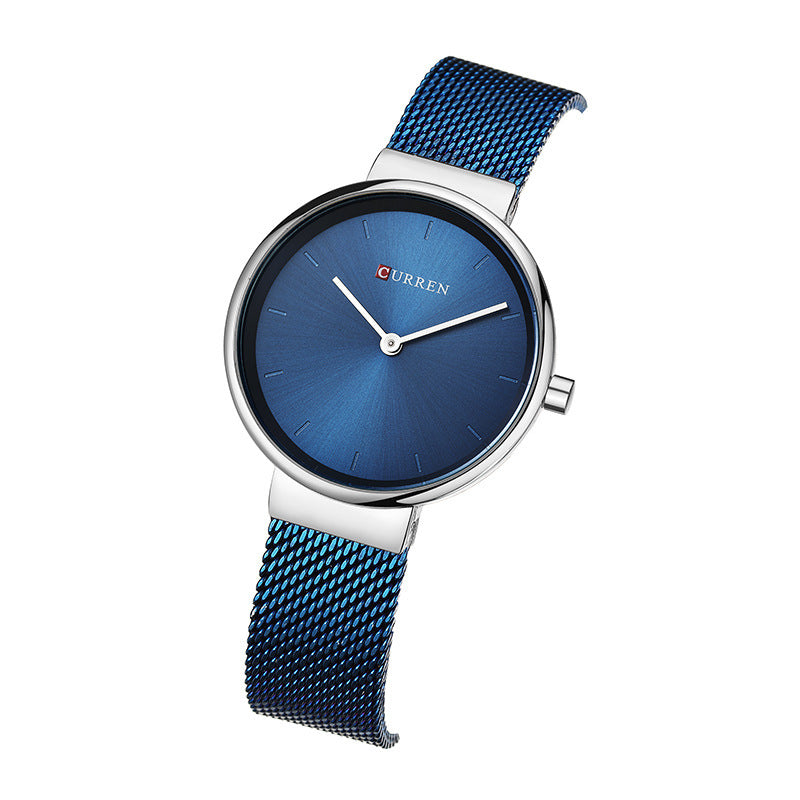 Fashion New Water Quartz Watch Women's Mesh Belt