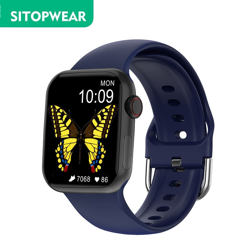 Smart Watch Wireless Charging Smartwatch Bluetooth Calls Watches
