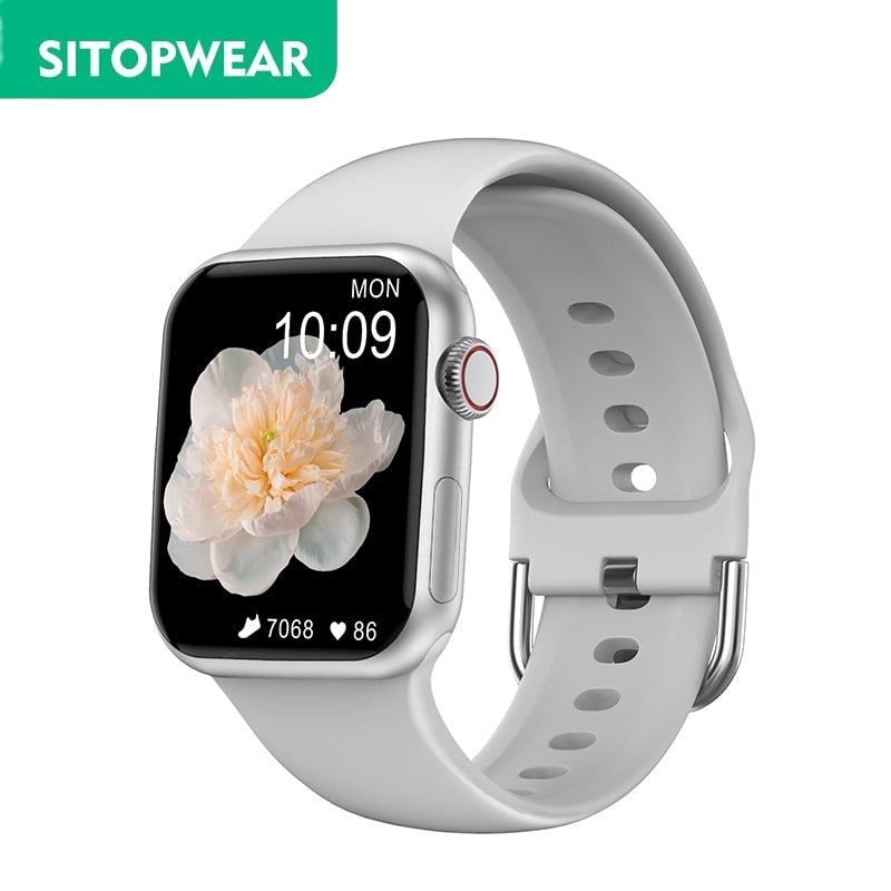 Smart Watch Wireless Charging Smartwatch Bluetooth Calls Watches