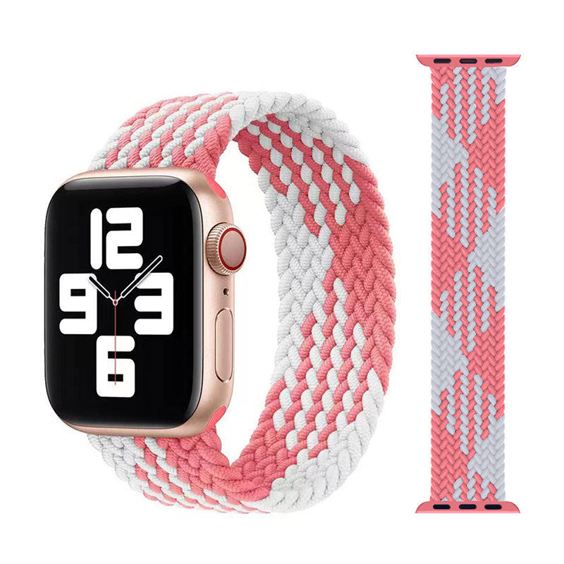 Fashion Trend New Watch Strap Elastic Single Loop Braided