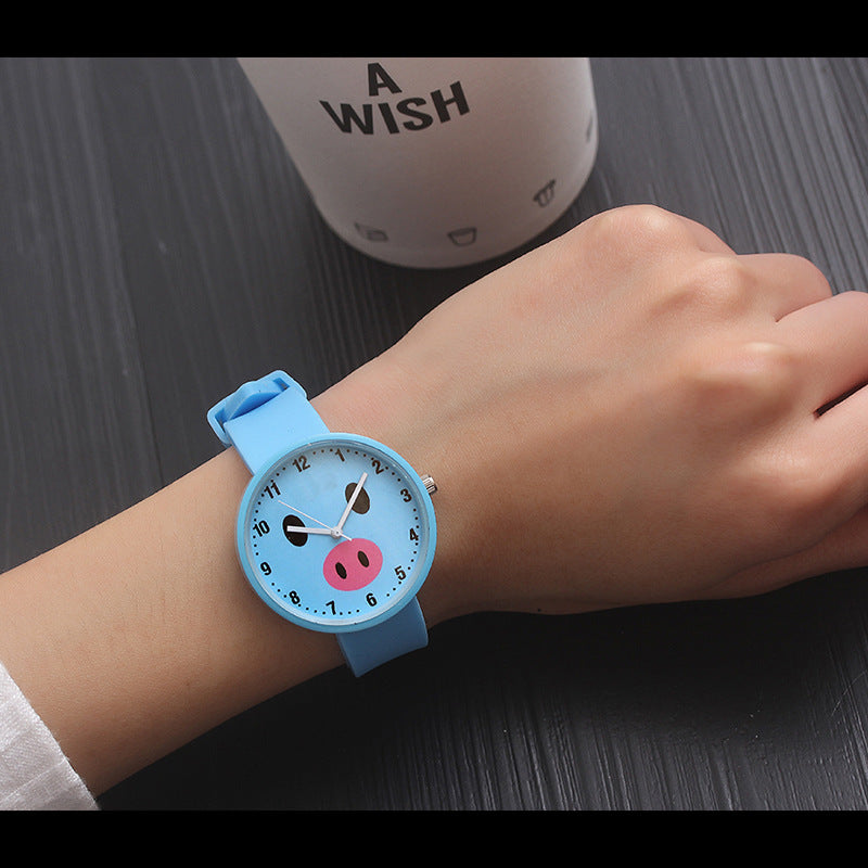 Digital Watch Female Simple Trend Casual Candy Color Watch