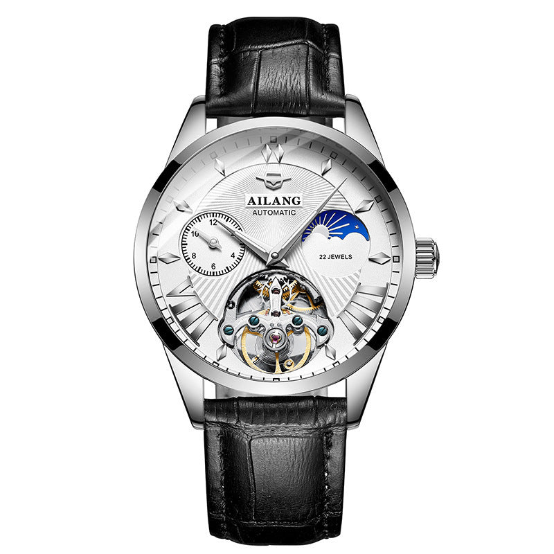 Popular Men's Automatic Mechanical Watch Waterproof Skeleton