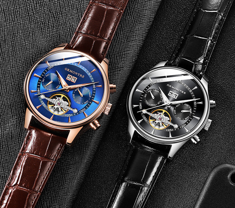 Fashion Automatic Male GRMONTRE Mechanical Watch