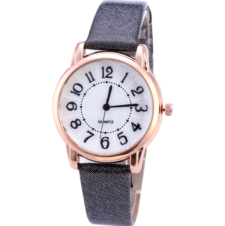 Drop Shipping Women Simple Dial Wristwatches Casual