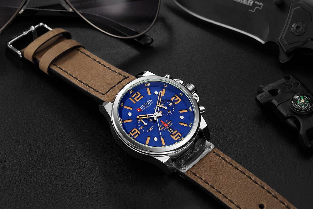 Multi-function chronograph watch