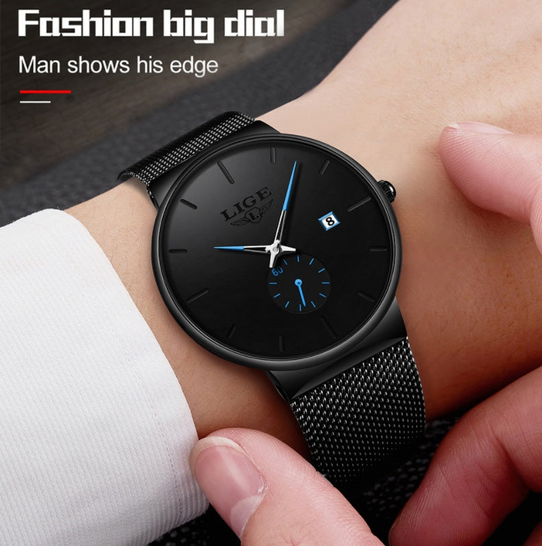 Mesh Band Sports Quartz Watch