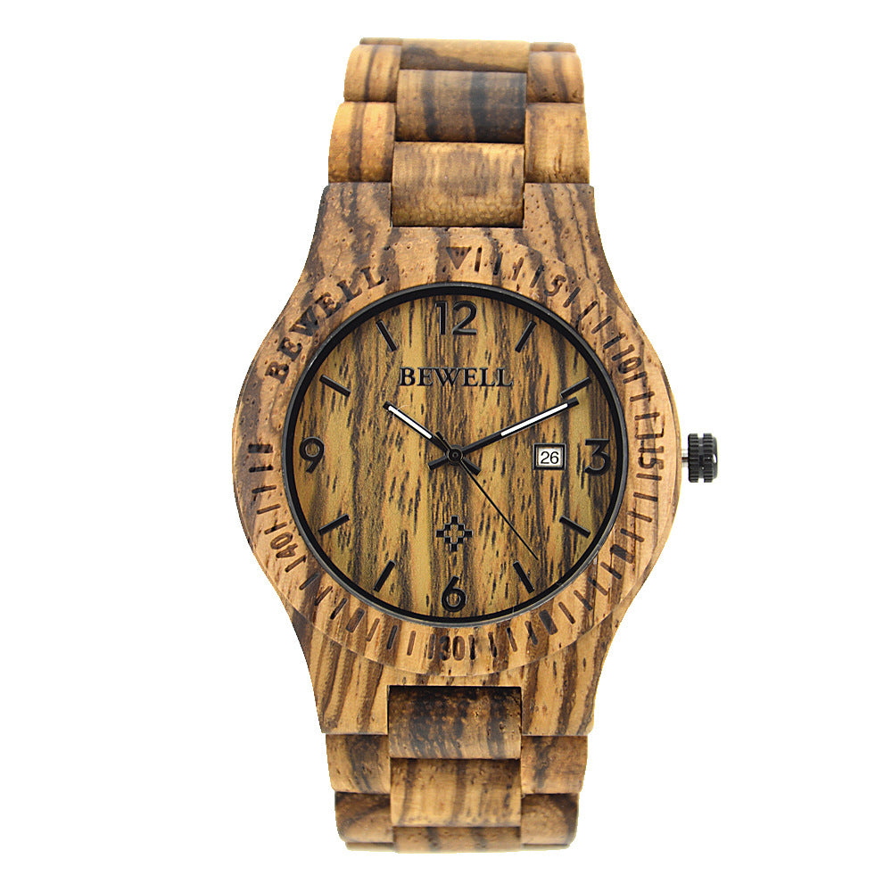 Wooden sandalwood watch