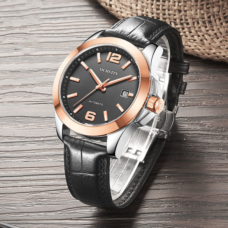 Waterproof men's automatic mechanical watch