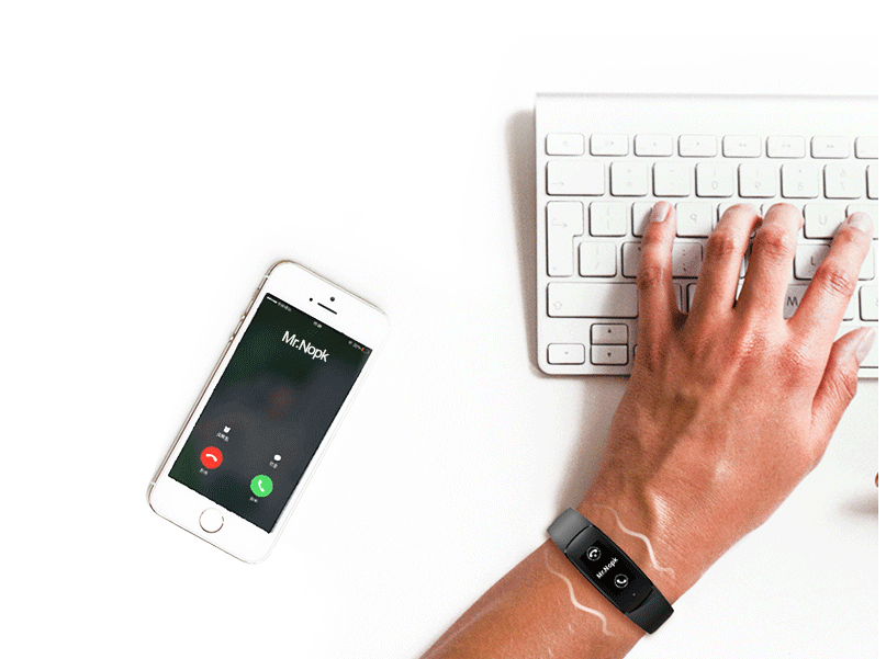 Compatible with Apple , Multi-sport mode smart bracelet