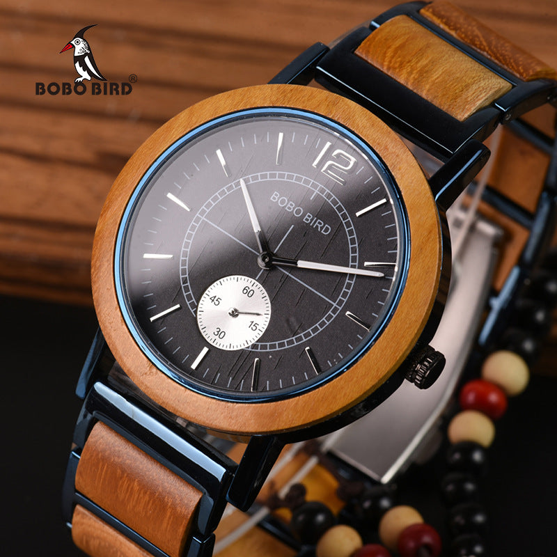 Couple wooden watch
