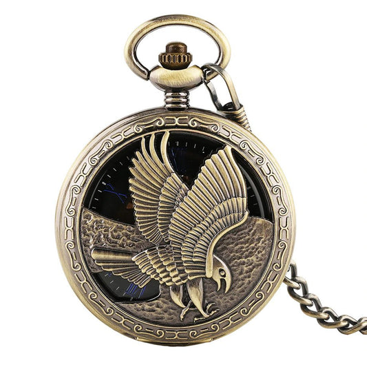 Eagle manual mechanical pocket watch