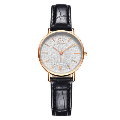 Waterproof quartz watch steel strap watch