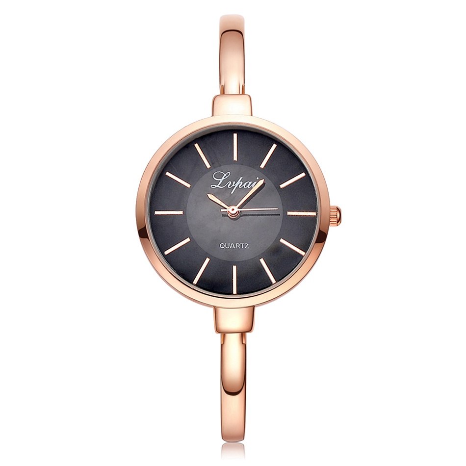 Lvpai Rose Gold Women Bracelet Watches Fashion Luxury Quartz-Watches