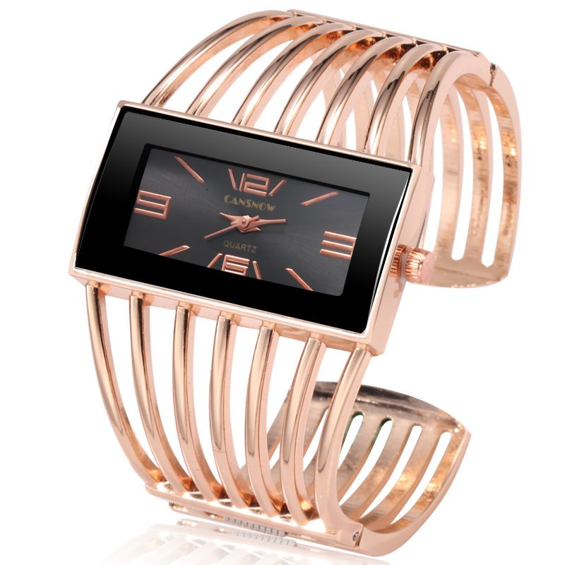 CANSNOW Womens Watch Luxury Fashion Rose Gold