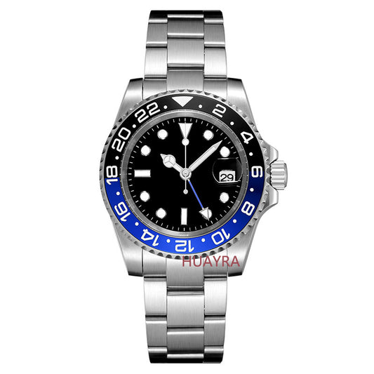 40mm automatic mechanical watch GMT