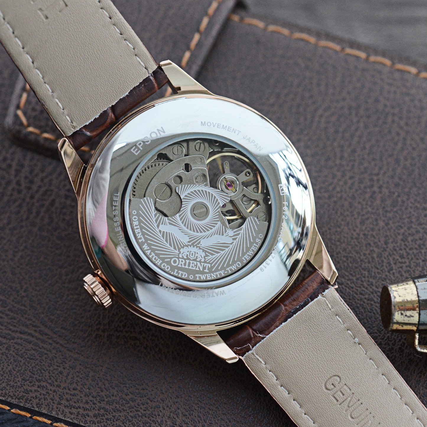 Tourbillon vacuum plating automatic mechanical watch