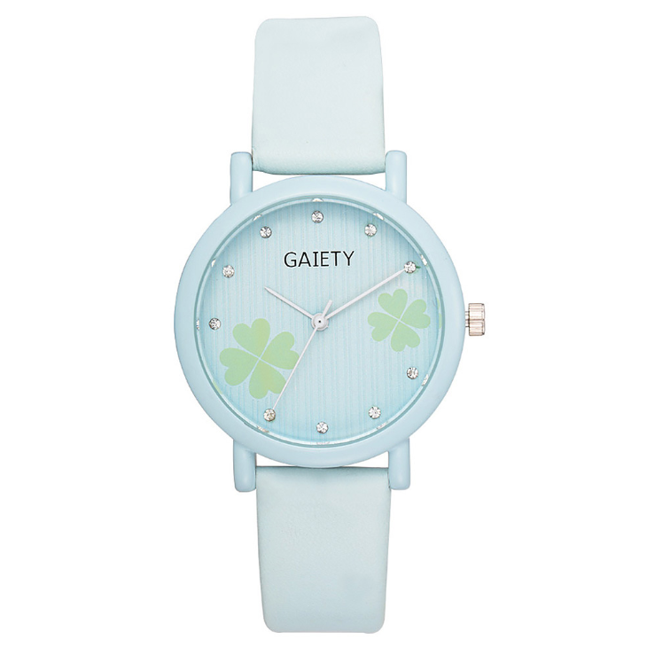 Korean girls watch popular smalland elegant clover pattern