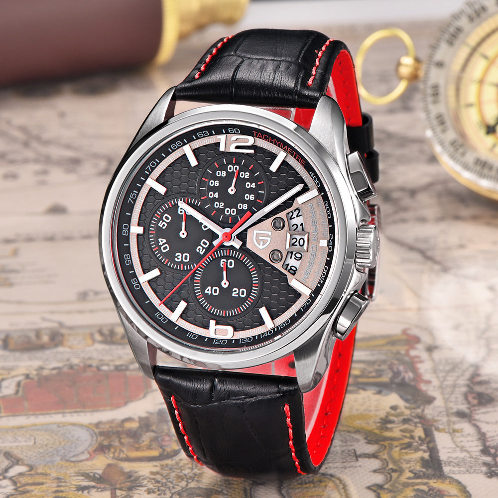 Calendar Chrono Men's Quartz Watch