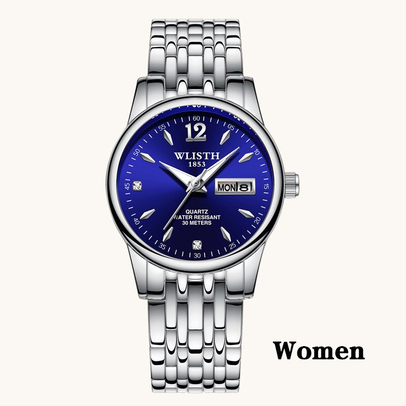 Women Dress Watch Rose Gold Stainless Steel