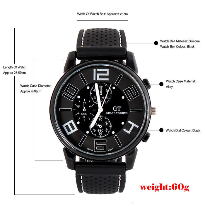 Personalized sports car concept sports watch