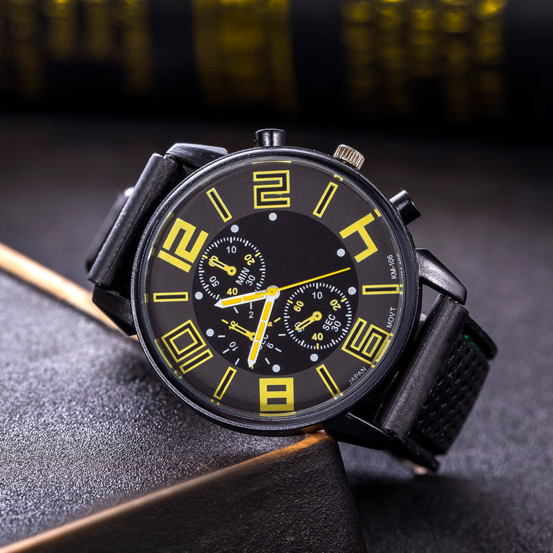 Business quartz watch simple atmospheric watch