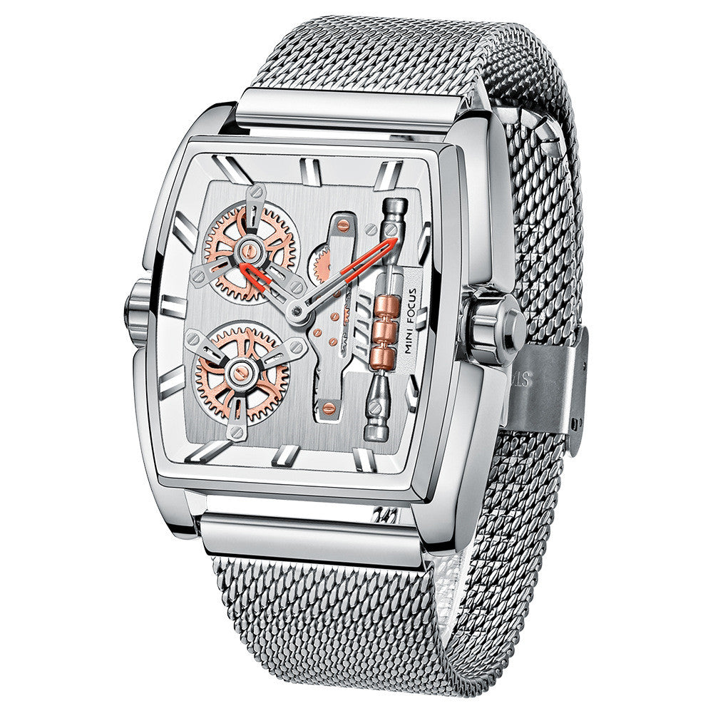 Barrel shell anti-Milan mesh belt men's watch