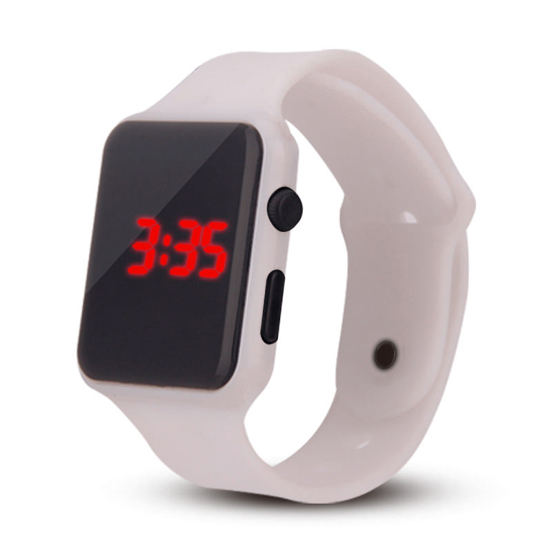 Compatible with Apple , LED kids square watch