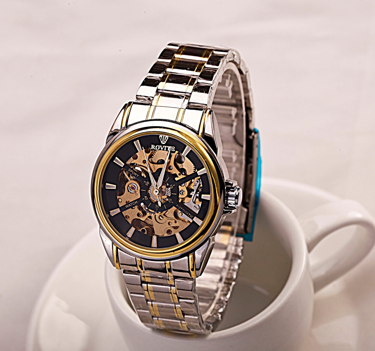 Business Automatic Mechanical Hollow Men's Watch