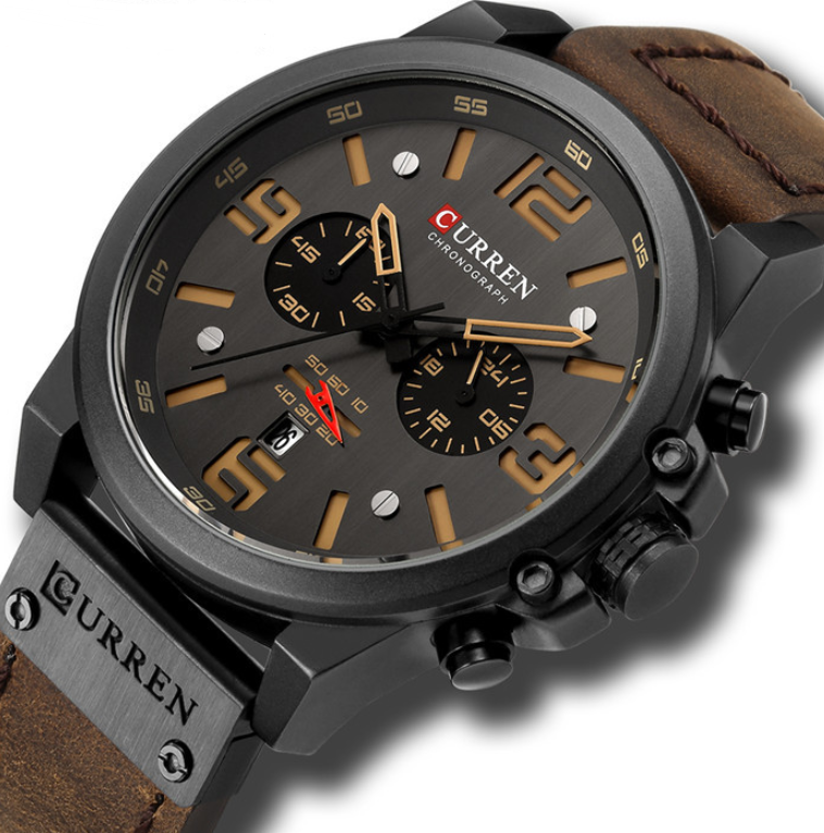 Multi-function chronograph watch