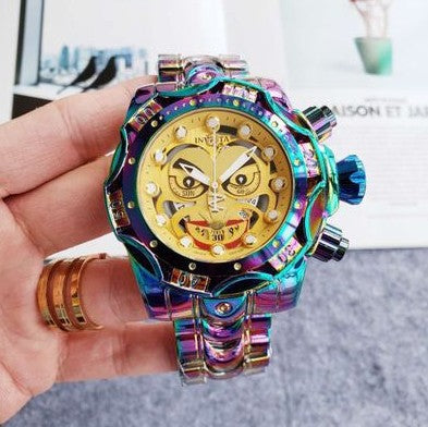 Symphony Clown Inver Quartz Alloy Case Watch