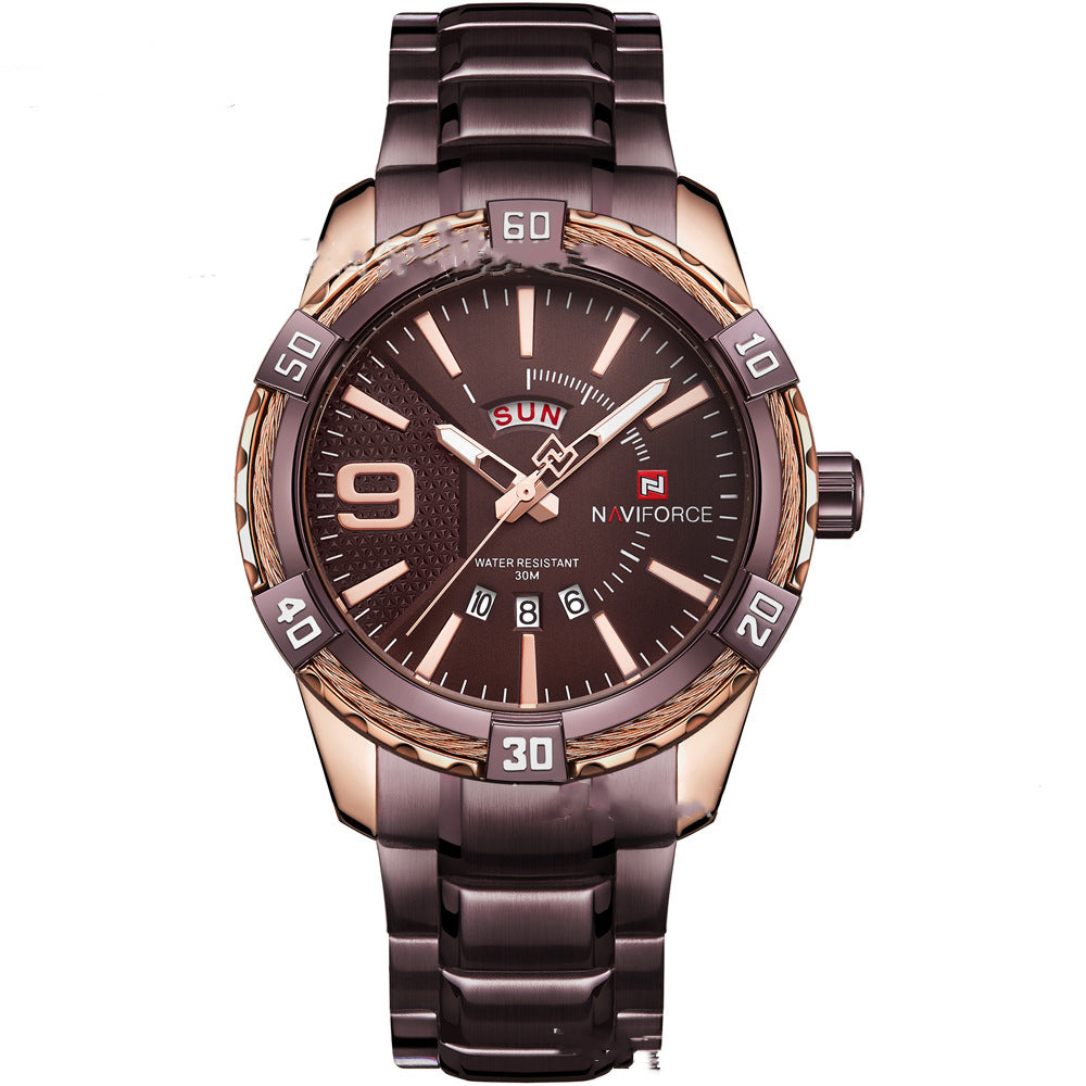 Waterproof quartz watch men's watch