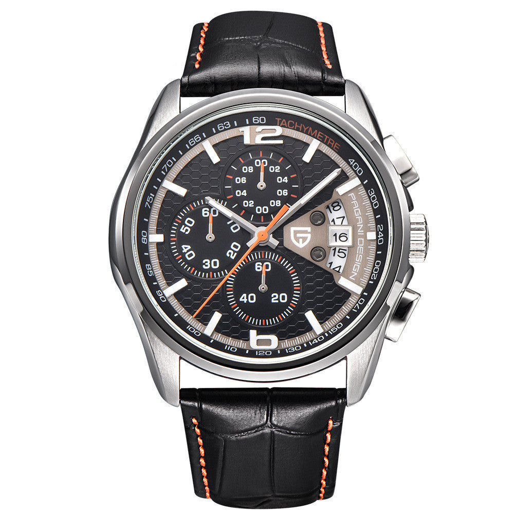 Calendar Chrono Men's Quartz Watch