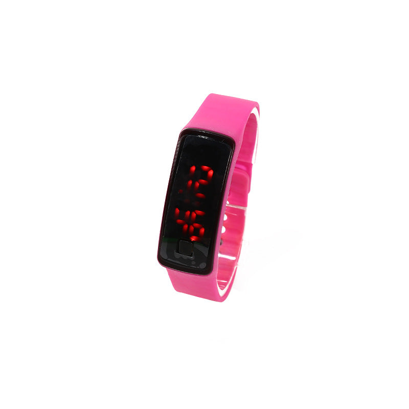 Candy Color Silicone Children's Digital Watch